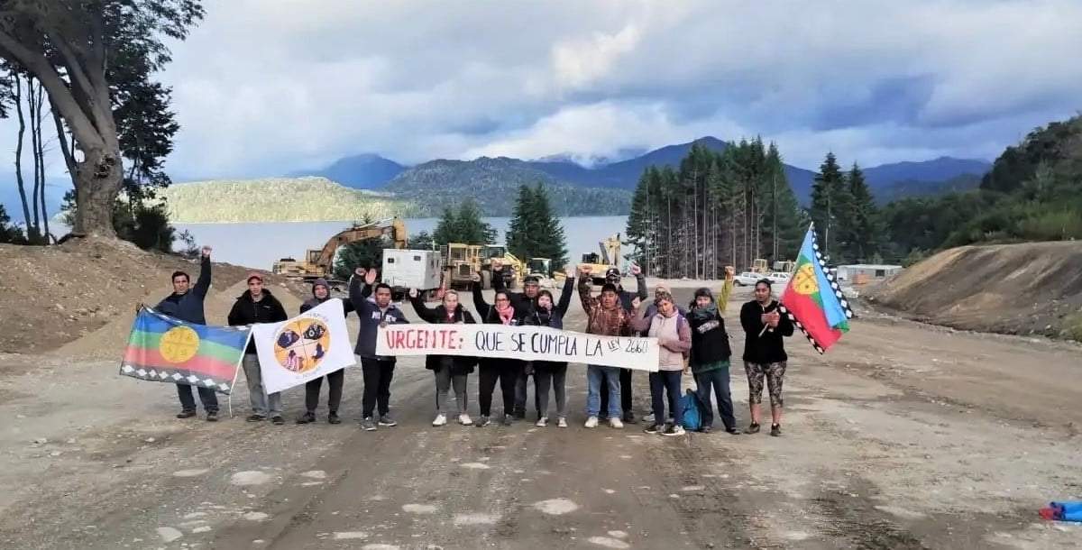 Comunidad mapuche de Villa La Angostura. Fuente: (Diario Río Negro)