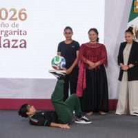 Ellas son las ganadoras de boletos para el Mundial; así mostraron su talento en la mañanera (Video)