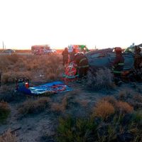 Un hombre oriundo de Santa Fe murió en un siniestro vial sobre Ruta 6, cerca de Roca