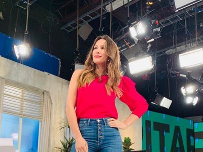 Tras mostrar el proceso del hisopado, Pampita recibió los resultados de su test