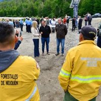 Neuquén envió más brigadistas para combatir los incendios en Chubut