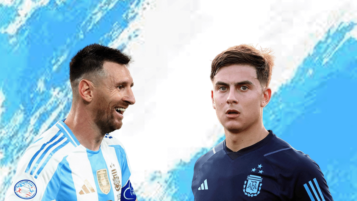 Lionel Messi y Paulo Dybala. Fuente: (Minuto Neuquén)