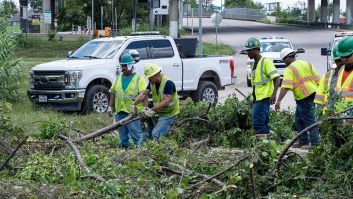 Daños en Texas tras el paso del huracán 'Beryl'