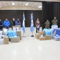 Hospitales de Zapala recibieron importante donación de elementos de sanidad