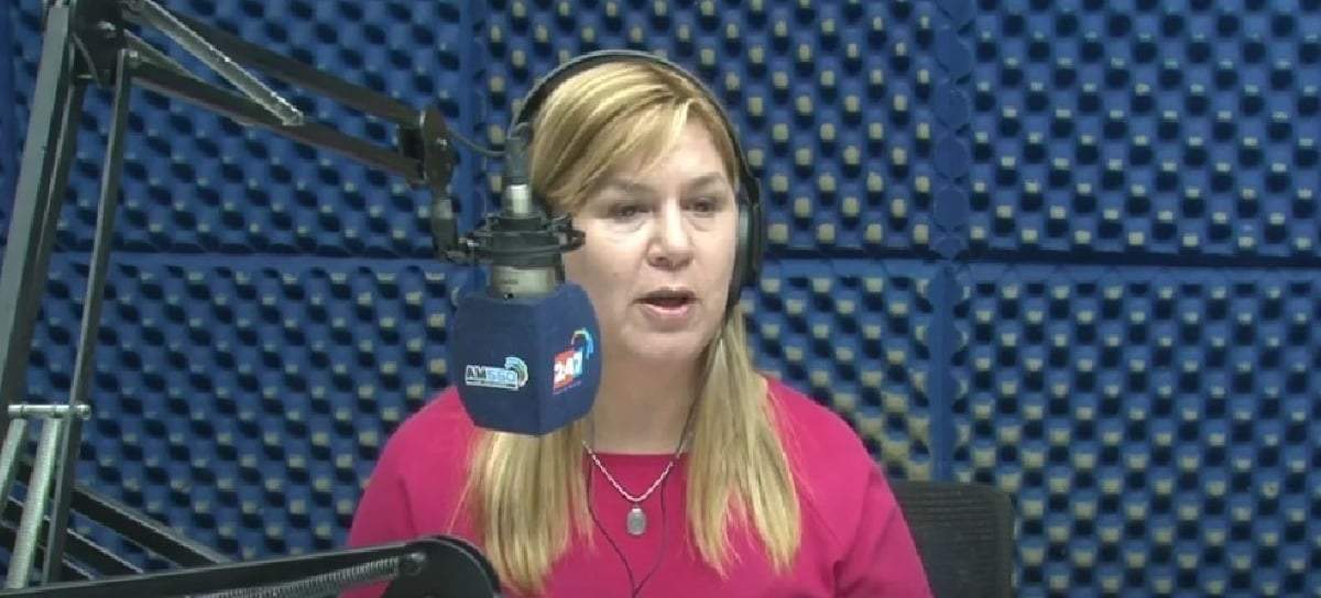 Gloria Ruiz, candidata a vicegobernadora. Fuente: (Youtube)