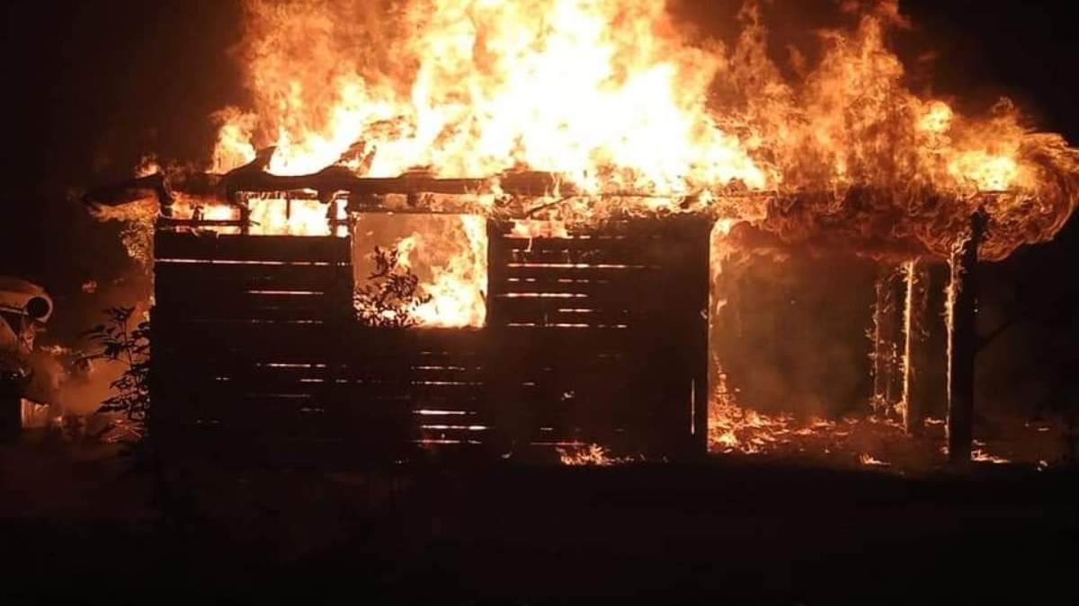 Incendios presuntamente por El Marro
