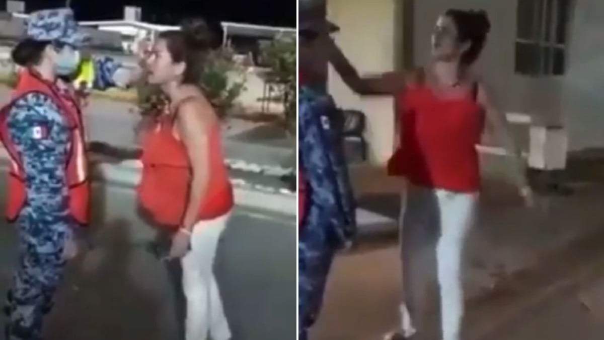 Agresión a una mujer soldado