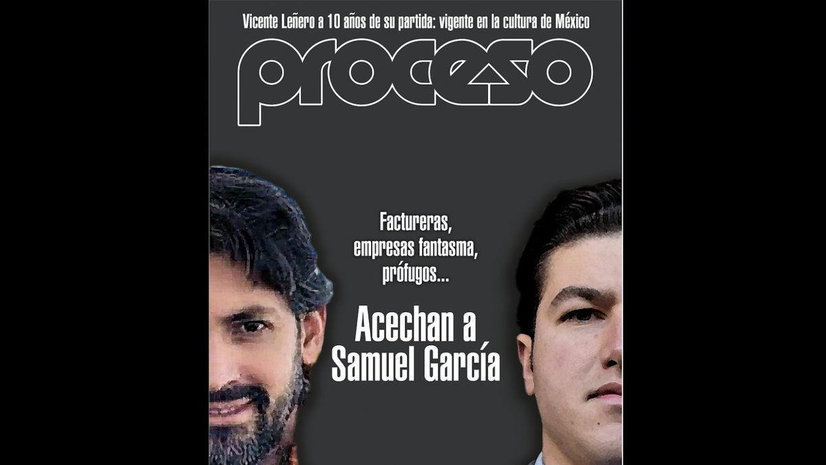 Álvarez Puga y Samuel García en la portada de diciembre de la revista Proceso