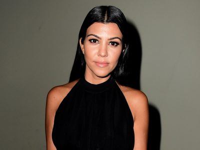 ¡Pero qué carita! Salió a la luz una foto MUY retro de Kourtney Kardashian. ¡Mirá!