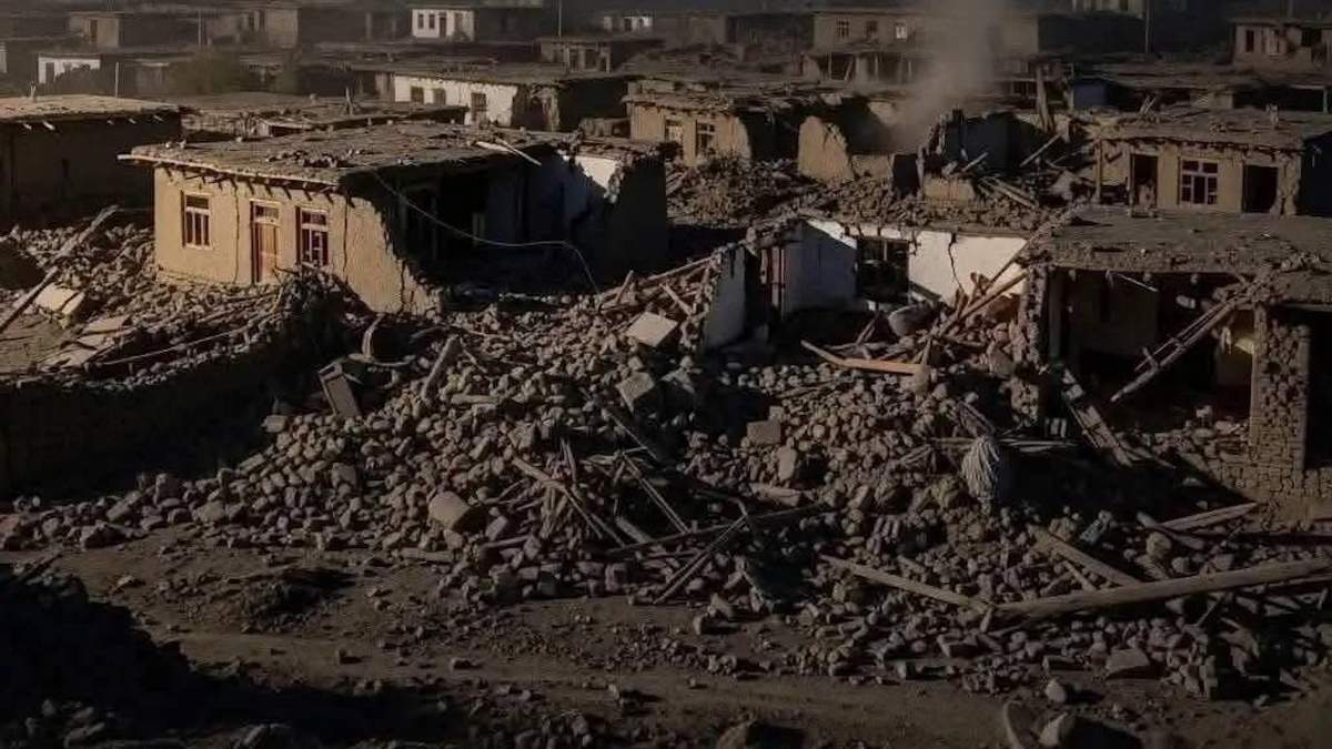Una de las imágenes que circularon en redes sobre el sismo