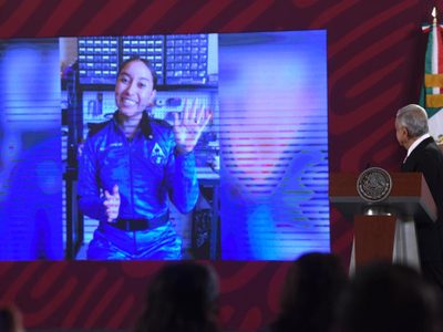 AMLO se reunirá en agosto con Katya Echazarreta, primera mujer mexicana en viajar al espacio (Video)