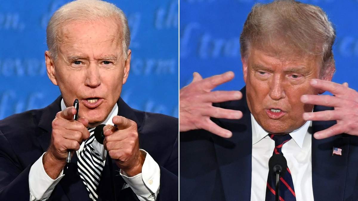 Anoche fue el primer debate presidencial en Estados Unidos de cara a las elecciones de noviembre. Fuente: (Twitter)