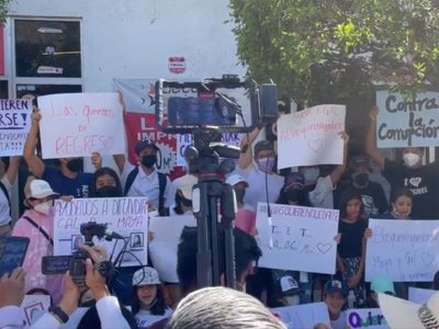 Sobrinas del cineasta Nicolás Celis ya están con su madre, dice Ebrard