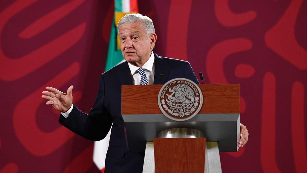 El presidente en la conferencia matutina de este jueves