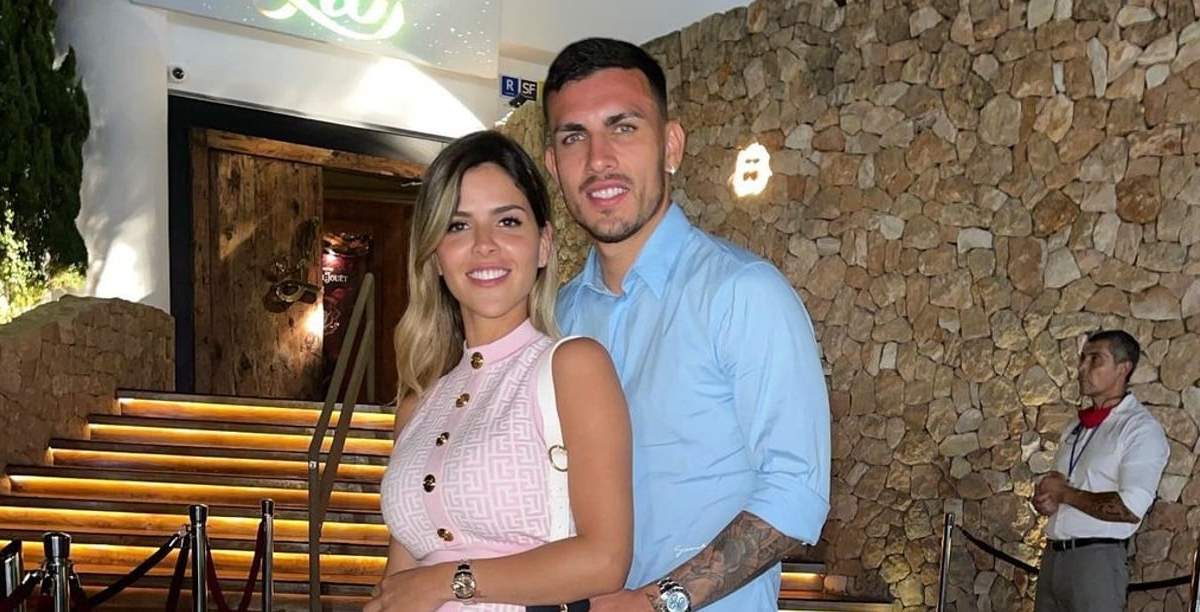 Camila Galante y Leandro Paredes. Fuente: (Instagram)