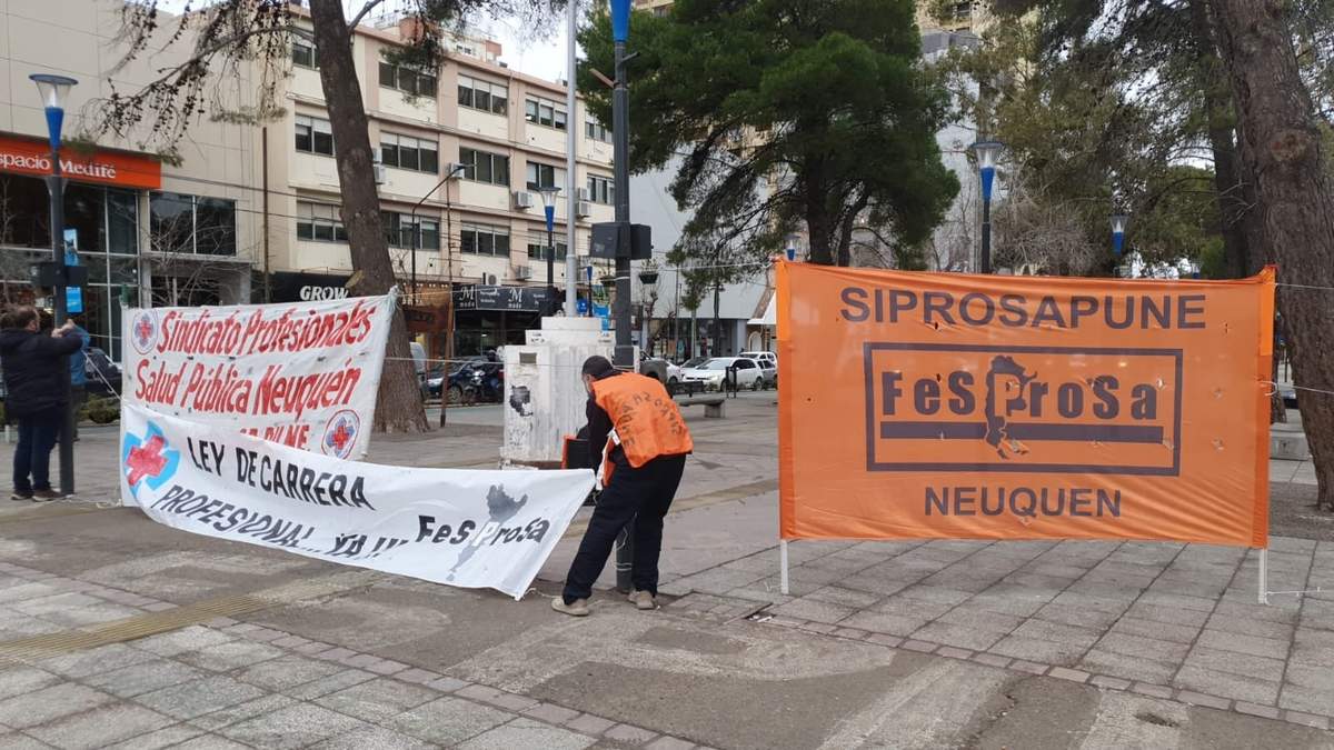 Se viene un nuevo paro de Salud. Fuente: (Javier Manzano)