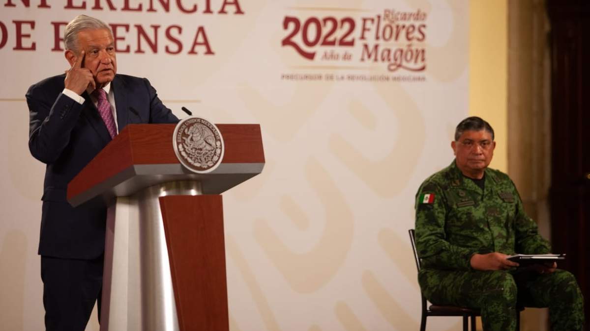 El presidente López Obrador