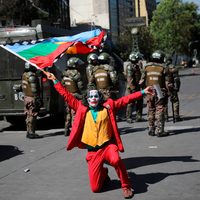 Se disfrazan de Joker para protestar en Hong Kong, Chile, Líbano, Beirut…