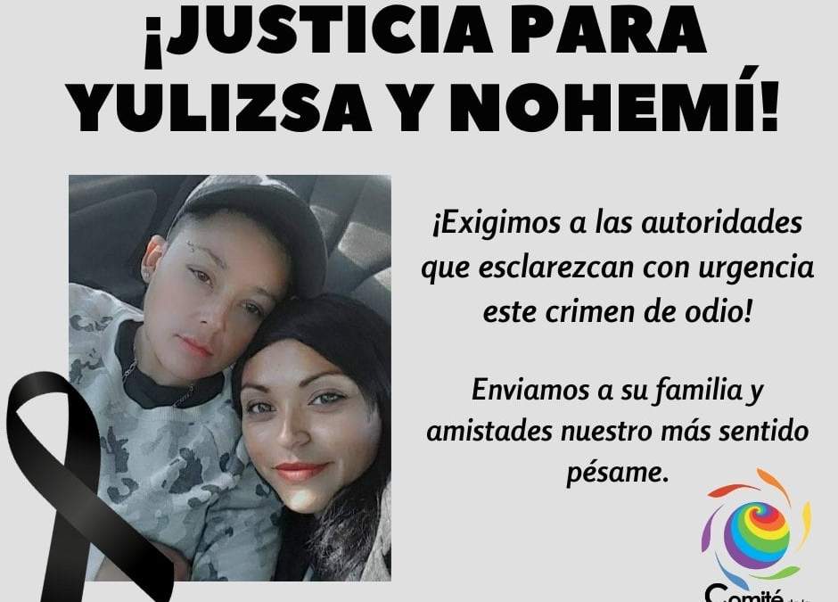 Yulizsa y Nohemí eran mamás de 3 hijos