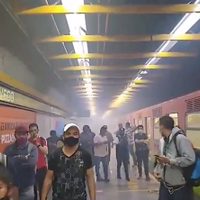 En su reapertura, desalojan un tren de la Línea 3 del Metro por presencia de humo