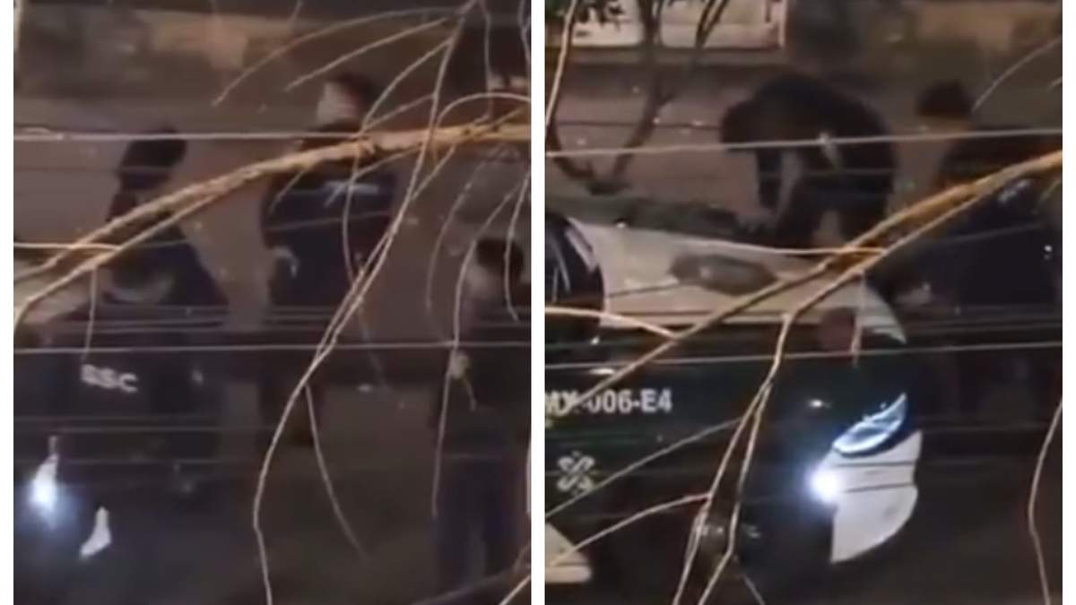 En el video es visible el número de la patrulla