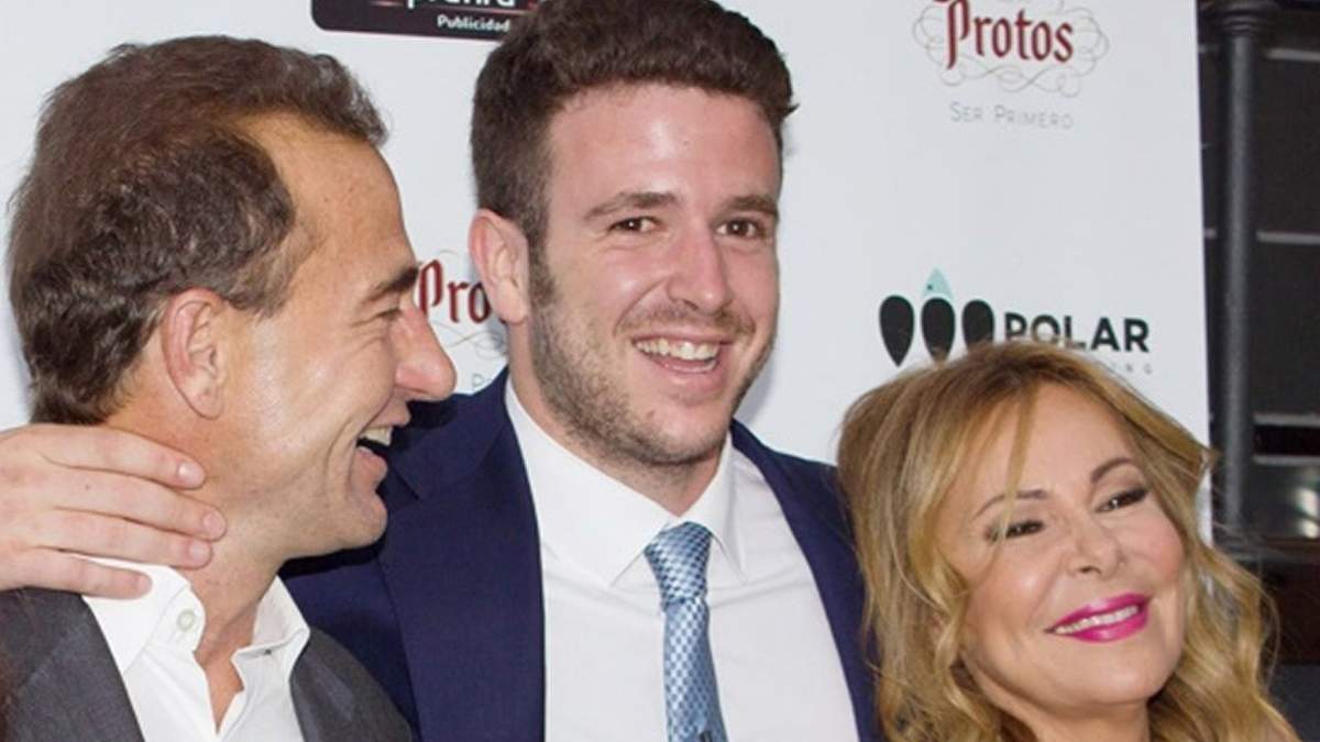 Ana Obregón, Alessandro y Álex Lequio. Fuente: (Instagram)