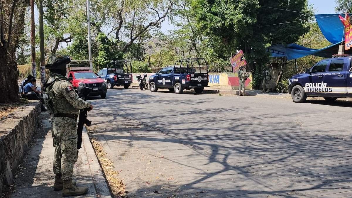 Lugar donde fue localizado el cuerpo sin vida de la mujer en Xochitepec