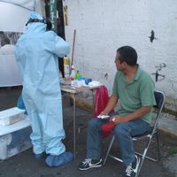 Aplican mil 129 pruebas gratuitas en Kioskos de la Salud Covid-19