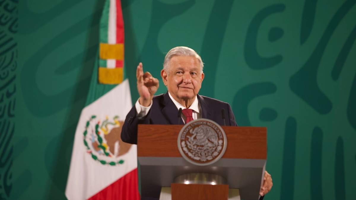 El presidente López Obrador