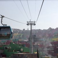 Incompleta, Sheinbaum inaugura Línea 1 del Cablebús antes de la veda electoral