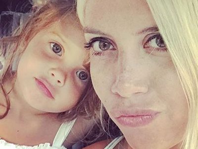 ¿Qué dirá Icardi? Wanda Nara dejó a su hija Francesca desfilar en Milán luciendo así