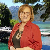 Por trabajo y para descansar: Dolli Irigoyen visitó dos bellas ciudades turísticas de Neuquén