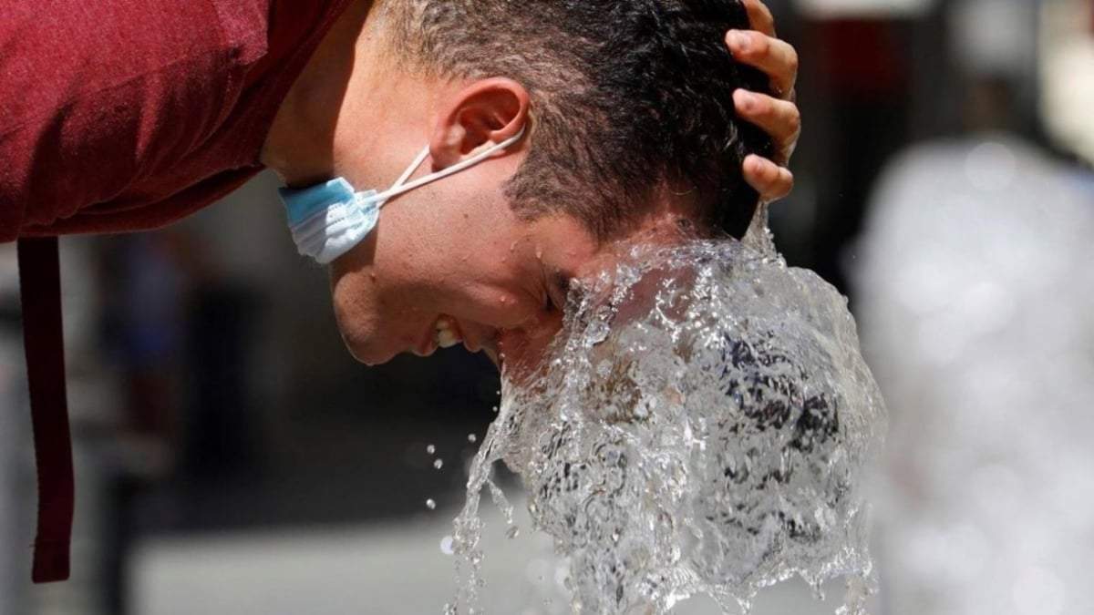 Crisis climática por la ola de calor: 16 provincias en alerta. Fuente: (Twitter).