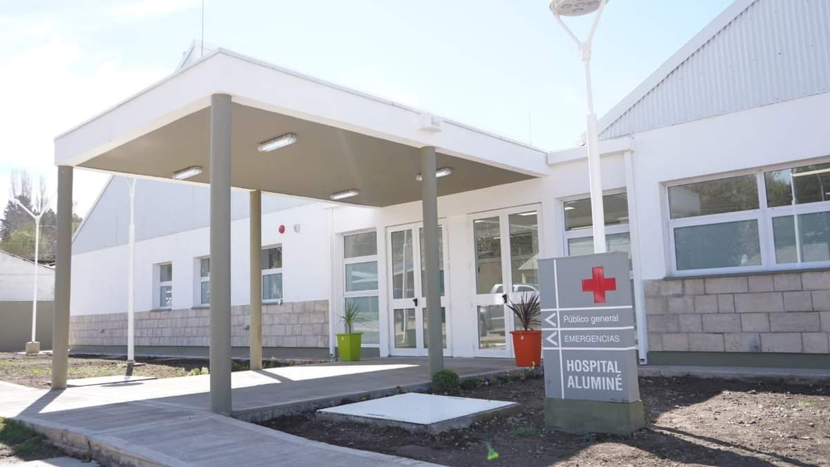 Hospital de Aluminé. Fuente: (Twitter)