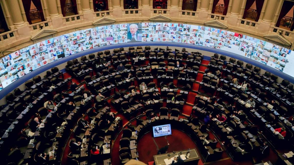 Cámara de diputados. Fuente: (Twitter)