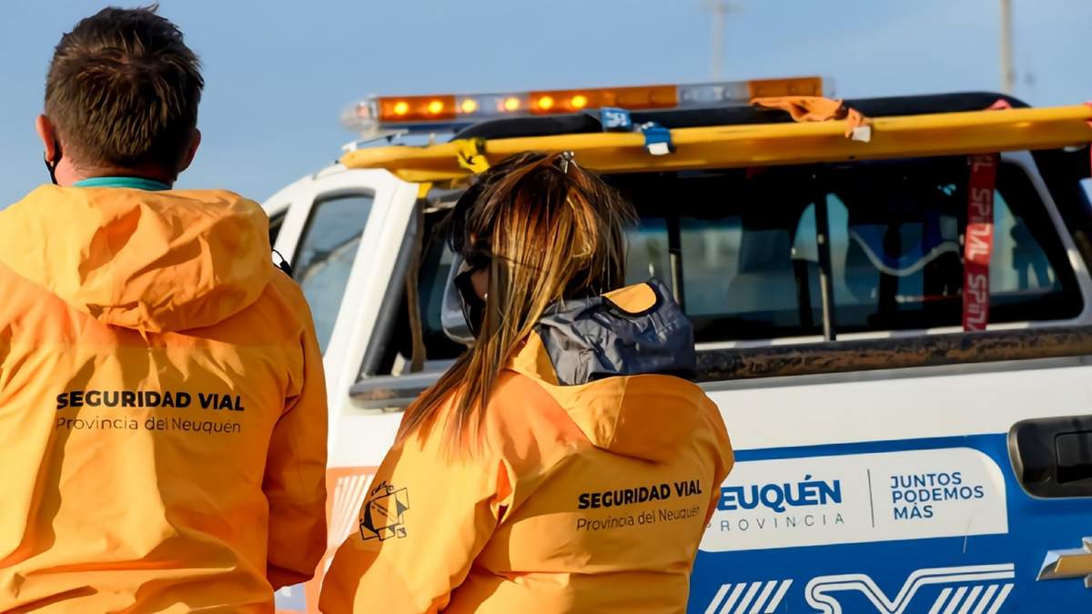 Operativo de Seguridad Vial en las rutas neuquinas. Fuente: (Twitter)