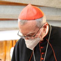 AMLO y el cardenal Pietro Parolin sostienen reunión privada en Palacio Nacional