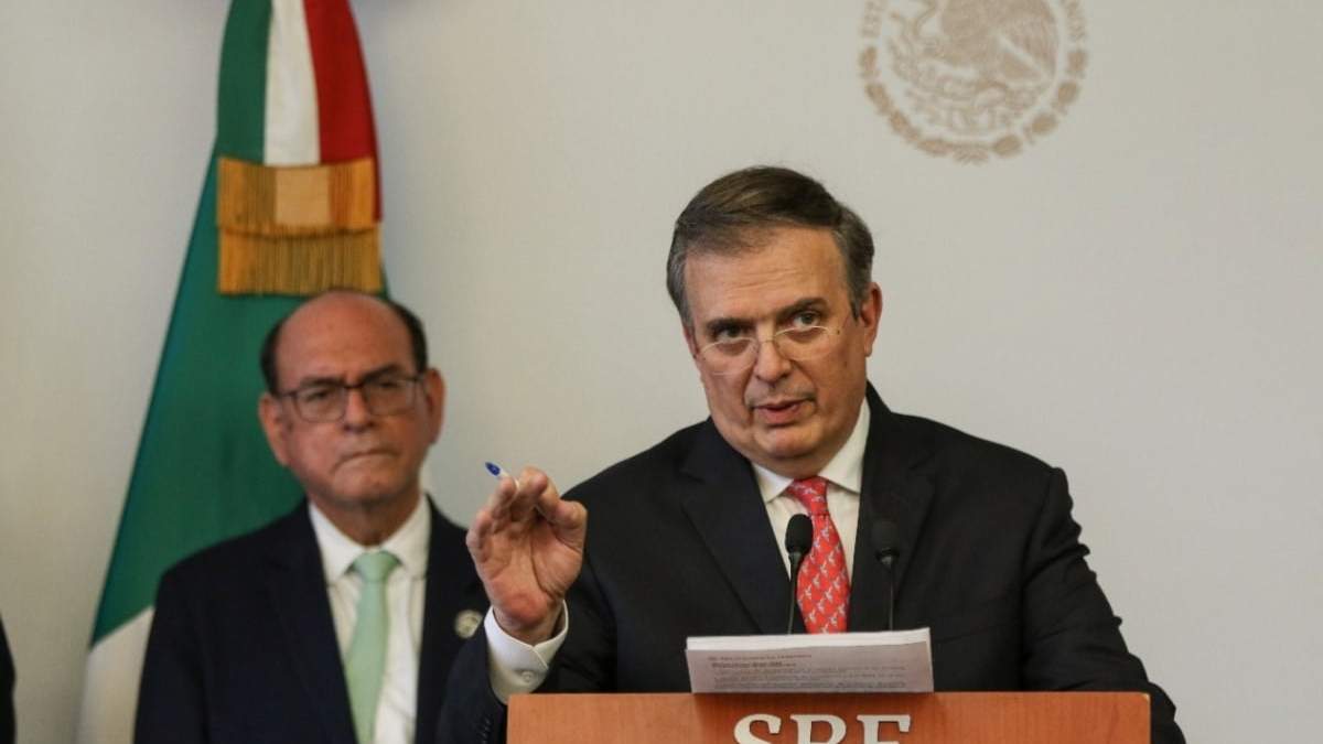 Canciller Marcelo Ebrard