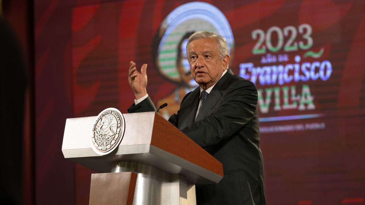 El presidente en la mañanera del 24 de julio de 2023