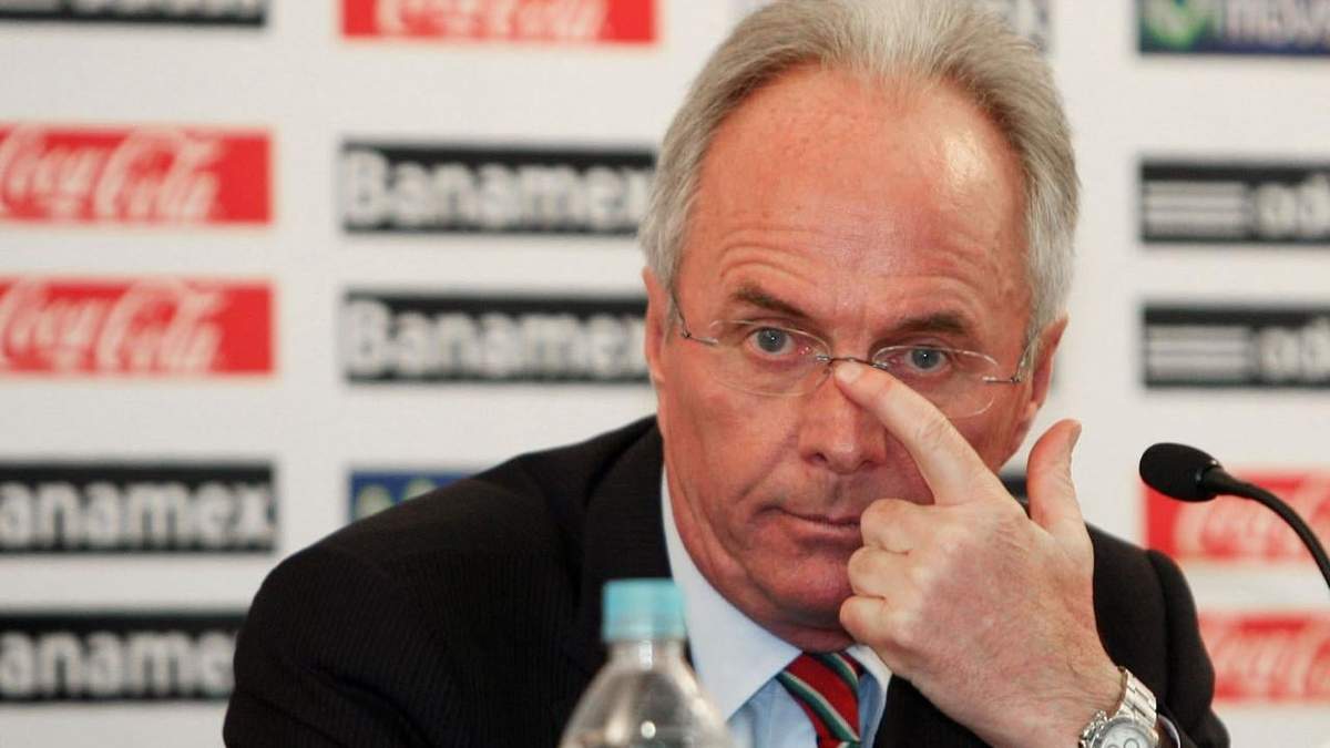 Sven-Goran Eriksson, extécnico de la Selección Mexicana
