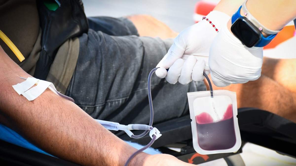 Donación de sangre: Fuente: Facebook.