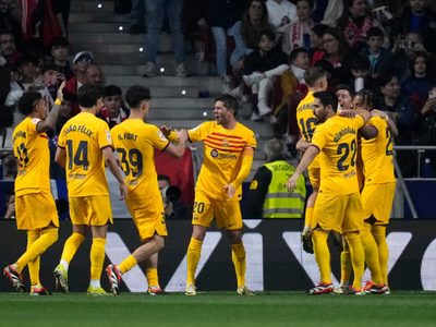 Barcelona golea 3-0 al Atlético de Madrid, con un tanto de Joao Félix