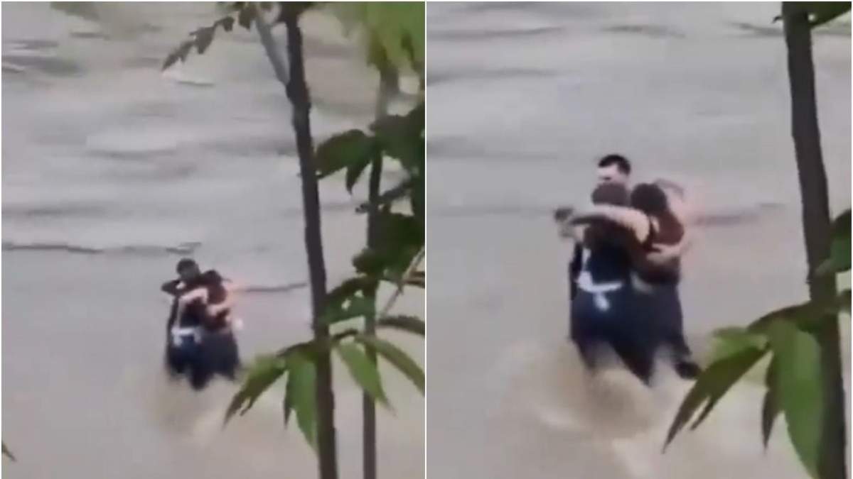 Amigos murieron abrazados antes de ser arrastrados por inundaciones en Italia