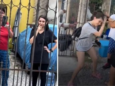 Desalojan a familia que invadió casa en Tampico (Videos)