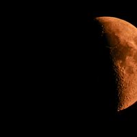 Así se vio desde Neuquén el eclipse parcial de Luna
