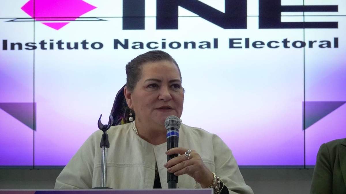 Guadalupe Taddei Zavala, la consejera presidenta del Instituto Nacional Electoral (INE)