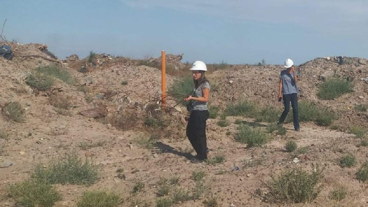 El proyecto del municipio es convertir el viejo basural en un centro de transferencia de residuos. Fuente: (Centenario Digital)