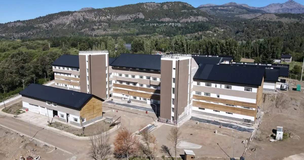 El Nuevo Hospital de San Martín de los Andes. Fuente: (Twitter)