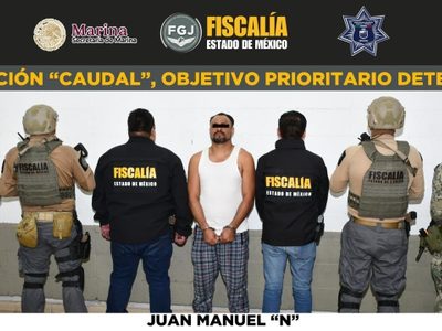 Detienen a “El Maya”, presunto líder de grupo que controla huachicol de agua en Edomex