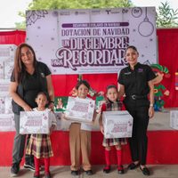Entrega DIF Tamaulipas más de 100 mil dotaciones navideñas de desayunos escolares